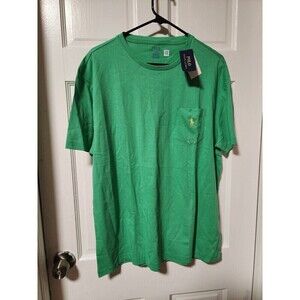 Polo Ralph Lauren Men’s Classic-Fit Jersey Pocket T-Shirt | Large | Kelly Green